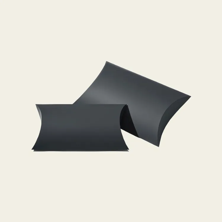 Black Pillow Boxes